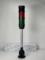 Сигнальная колонна IP40, 50 мм, LED FLASH 24V AC/DC, зуммер, цвет красный, зеленый, IK52F024ZD24 - EMAS 