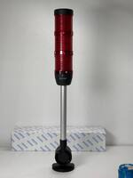 Сигнальная колонна IP65, 50 мм, LED 24V AC/DC, цвет красный тройной, IK53KKKL024XD24E - EMAS 