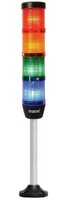 Сигнальная колонна IP40, 50 мм, LED 24V AC/DC, цвет красный, желтый, зеленый, синии, IK54L024XM05 - EMAS 