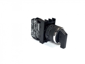 Переключатель 0-1 без фиксации, с углом поворота 90 градусов, (1НО), B100T21 - EMAS 