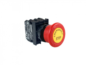 Кнопка аварийная с маркировкой "Грибок" красная (2НО+1НЗ), B112EE - EMAS 