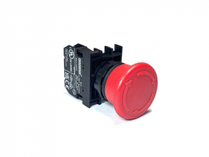 Кнопка аварийная "Грибок" с фиксацией (1НЗ), B200E - EMAS 