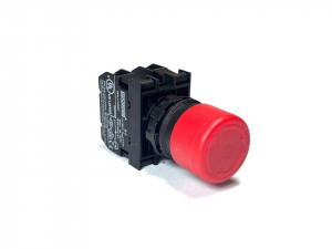 Кнопка аварийная "Грибок" с фиксацией (2НЗ), B202E30 - EMAS 