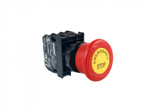 Кнопка аварийная с маркировкой "Грибок" красная (3НЗ), B222EE - EMAS 