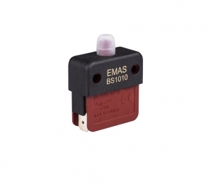 Водонепроницаемый кнопочный переключатель мгновенного действия (1НО), BS1010E - EMAS 