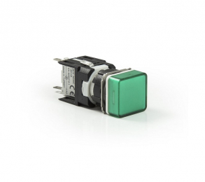 Светосигнальная арматура зеленая 12-24V AC/DC, D090KXY - EMAS 