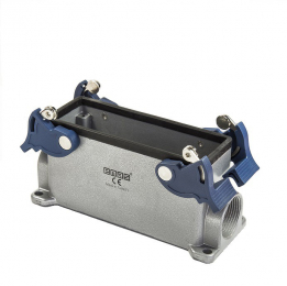 Корпус 24 полюса, монтаж на панель с фиксатором EBM24GD24 - EMAS 