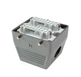 Розетка 32 полюса, боковой кабельный ввод EBM32PU10 - EMAS 