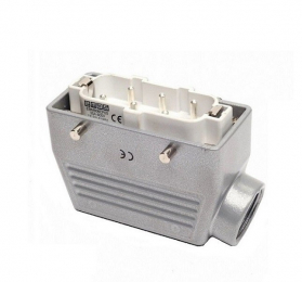 Вилка 6 полюсов, боковой кабельный ввод EBM606FU10 - EMAS 