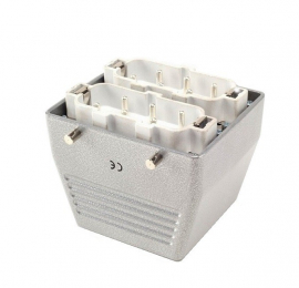 Вилка 12 полюсов, монтаж на кабель EBM612FU30 - EMAS 