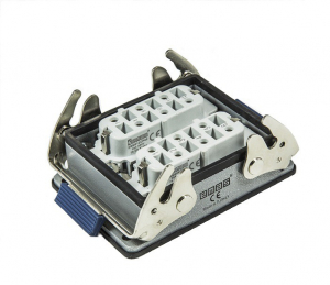 Розетка 12 полюсов, монтаж на панель с фиксатором EBM612PM48 - EMAS 