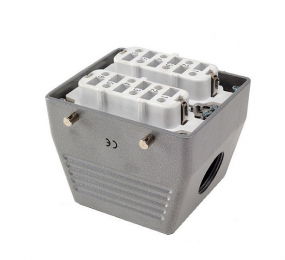 Розетка 12 полюсов, боковой кабельный ввод EBM612PU10 - EMAS 