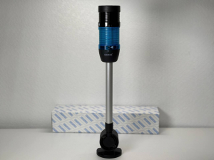 Сигнальная колонна IP40, 50 мм, LED 24V AC/DC, зуммер, цвет синий, IK51ML024ZD24 - EMAS 