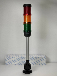 Сигнальная колонна IP65, 50 мм, LED 24V AC/DC, цвет красный, желтый, зеленый, IK53L024XD24E - EMAS 