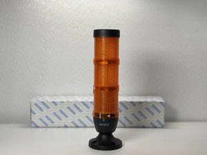 Сигнальная колонна IP65, 50 мм, LED 220V AC цвет желтый тройной, IK53SSSL220XM02E - EMAS 