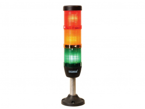 Сигнальная колонна 50 мм, LED FLASH 220V AC, IP65, IK53F220XM03E - EMAS 