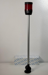 Сигнальная колонна IP65, 70 мм, LED FLASH 24V AC/DC, цвет красный, IK71F024XD25E - EMAS 