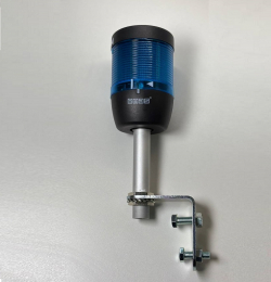 Сигнальная колонна IP65, 70 мм, LED FLASH 220V AC, цвет синий, IK71MF220XD01E - EMAS 