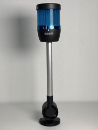 Сигнальная колонна IP65, 70 мм, LED 220V AC, цвет синий, IK71ML220XD24E - EMAS 