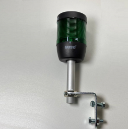 Сигнальная колонна IP65, 70 мм, LED FLASH 24V AC/DC, цвет зеленый, IK71YF024XD01E - EMAS 