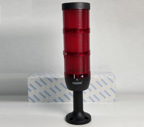 Сигнальная колонна IP65, 70 мм, LED FLASH 24V AC/DC, цвет красный тройной, IK73KKKF024XM01E - EMAS 