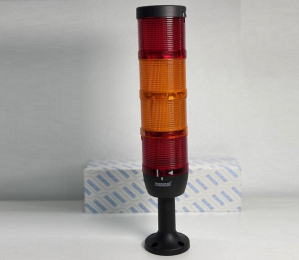 Сигнальная колонна IP65, 70 мм, LED FLASH 24V AC/DC, цвет крас, желт двойн, крас, IK74KSSKF024XM01E - EMAS 