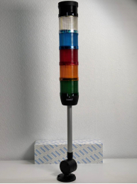 Сигнальная колонна IP40,70 мм, LED 24V AC/DC,зуммер,цвет бел, син, крас, жел, зел,IK75BMKSYL024ZD24E - EMAS 