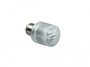 Светодиод LED FLASH 110V AC, цвет белый, BA15s, IKMF110B - EMAS 