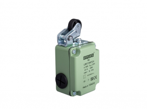 Выключатель концевой синхроного переключения угловой 1-но направленный со стальной консолью и пластмассовым роликом Ф22мм (2НО+1НЗ), L1K27MIP111 - EMAS 