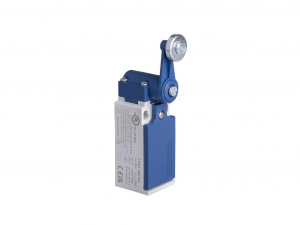 Выключатель концевой быстрого переключения угловой 2-х направленный с пластмассовой консолью и металлическим роликом Ф18мм (1НО+1НЗ), L5K13MEM121 - EMAS 