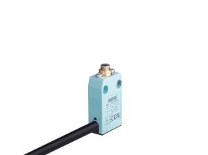 Выключатель концевой (кабель 2м) быстрого переключения линейный 1-но направленный с металлической консолью и стальным плунжером (1НО+1НЗ), L61K13PUM211 - EMAS 