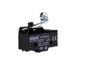 Мини выключатель с рычагом и роликом Ф10мм (1CO), MN1MIM1A - EMAS 