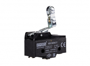 Мини выключатель с рычагом и роликом  Ф10мм (1CO), MN1MIM1Y - EMAS 