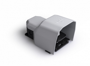 Одиночная педаль (2 скорости) с защитным кожухом (1НО+1НЗ)+2x(1НО+1НЗ), PDKS11UX20G - EMAS 