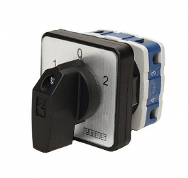 Переключатель управления трёхфазным двухтактным двигателем (1-0-2) - EMAS 