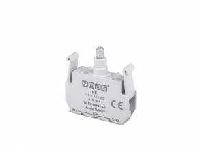 Блок подсветки с синим светодиодом 110V AC/DC, BE - EMAS 