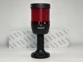 Сигнальная колонна IP40, 70 мм, LED 220V AC, цвет красный, IK71L220XM01 - EMAS 