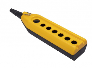 Пульт управления 7-и кнопочный, без блок-контактов и кнопок, с заглушкой, PV7T1X - EMAS 