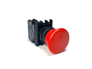 Кнопка аварийная "Грибок" без фиксации красная (1Н3), B200MK - EMAS 