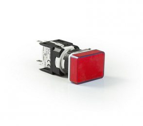 Светосигнальная арматура красная 12-24V AC/DC, D060DXK - EMAS 