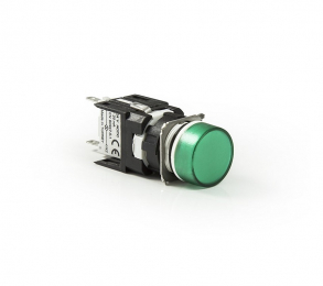 Светосигнальная арматура зеленая 12-24V AC/DC, D090YXY - EMAS 