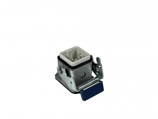 Вилка 5 полюсов, монтаж на панель с фиксатором EBM05FM46 - EMAS 