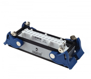 Розетка 24 полюса, монтаж на панель с фиксатором EBM24PM44 - EMAS 