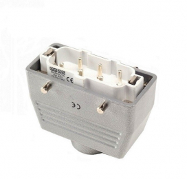 Вилка 6 полюсов, монтаж на кабель EBM606FU30 - EMAS 