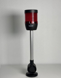 Сигнальная колонна IP65, 70 мм, LED FLASH 24V AC/DC, цвет красный, IK71F024XD24E - EMAS 
