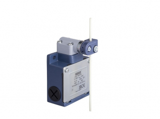 Выключатель концевой быстрого переключения угловой многонаправленный с металлической консолью, пластиковым регулируемым рычагом (1НО+1НЗ), L53K13REF121 - EMAS 